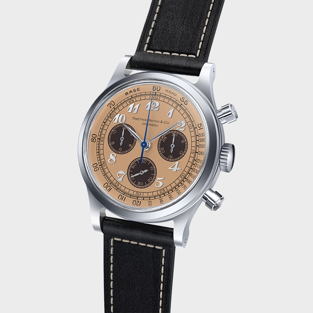 REF.2401SS5 1960S VINTAGE STYLE AUTOMATIC CHRONOGRAPH - TIMETHIS