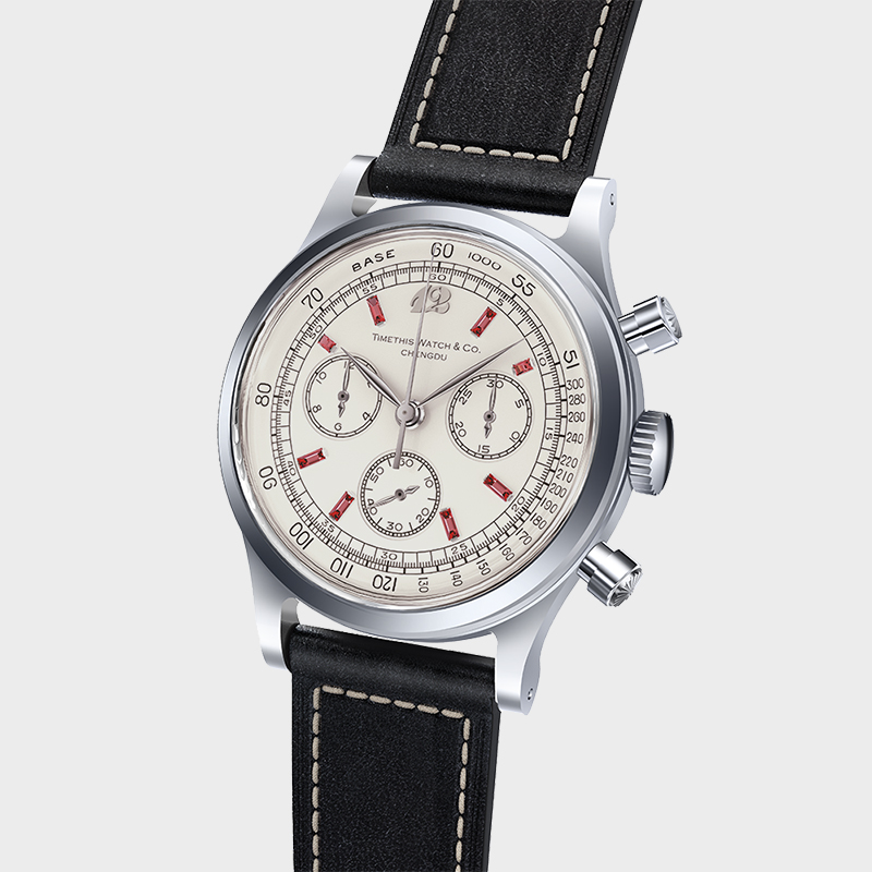 REF. 2501GR1 1960S VINTAGE STYLE AUTOMATIC CHRONOGRAPH - TIMETHIS