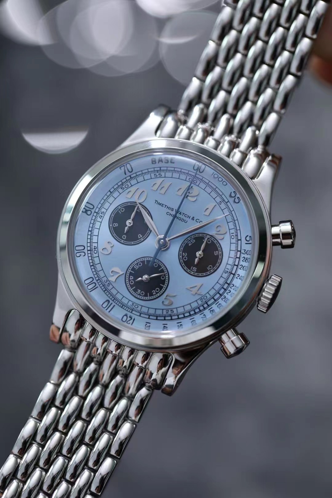 REF.2401SS3 1960S VINTAGE STYLE AUTOMATIC CHRONOGRAPH