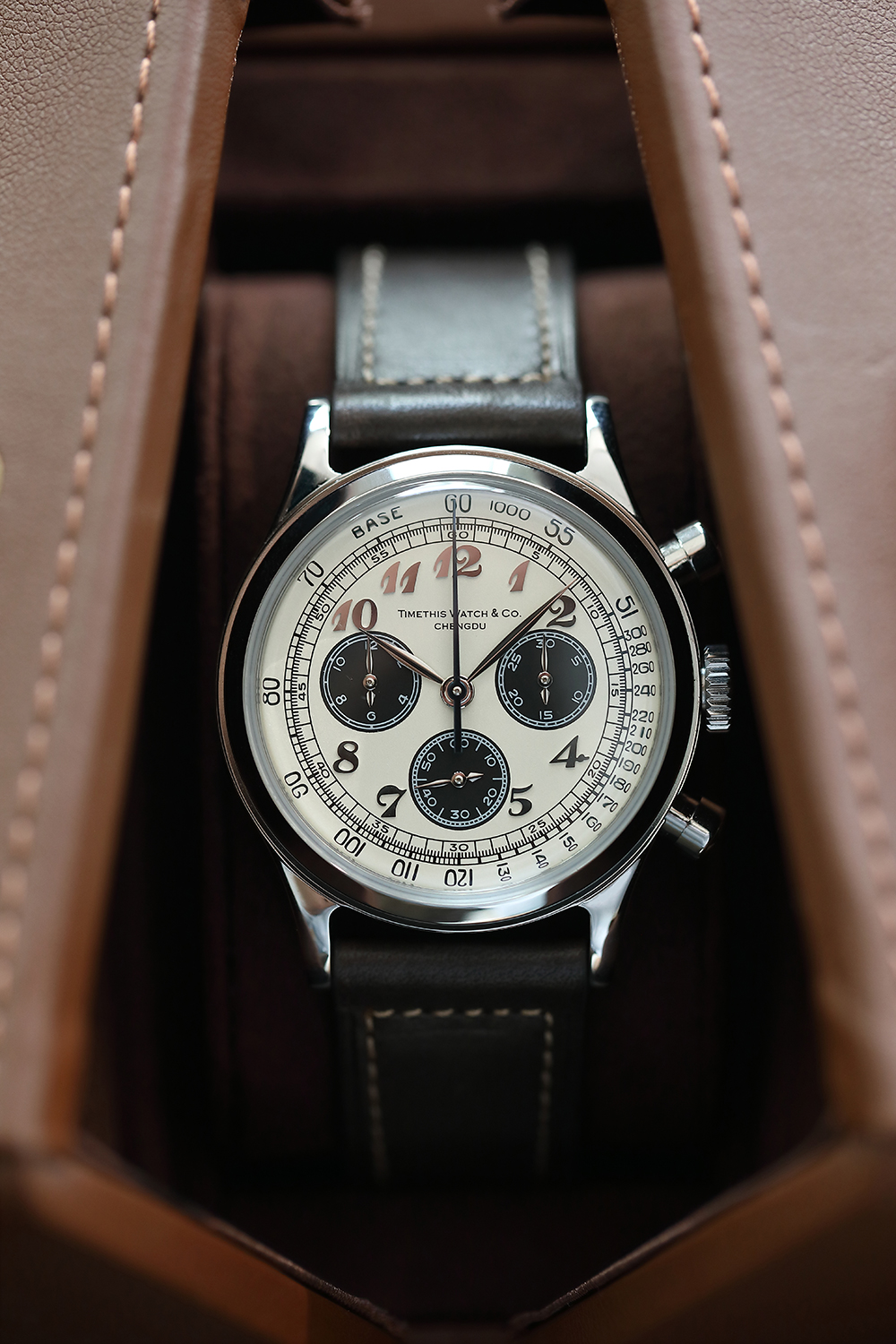 REF.2401SS1 1960S VINTAGE STYLE AUTOMATIC CHRONOGRAPH - TIMETHIS