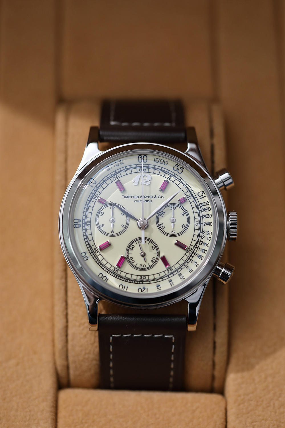 REF. 2501GR1 1960S VINTAGE STYLE AUTOMATIC CHRONOGRAPH - TIMETHIS