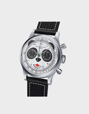 Ref. 2502SS1-J Sichuan Panda Automatic Chronograph Natural Jadeite